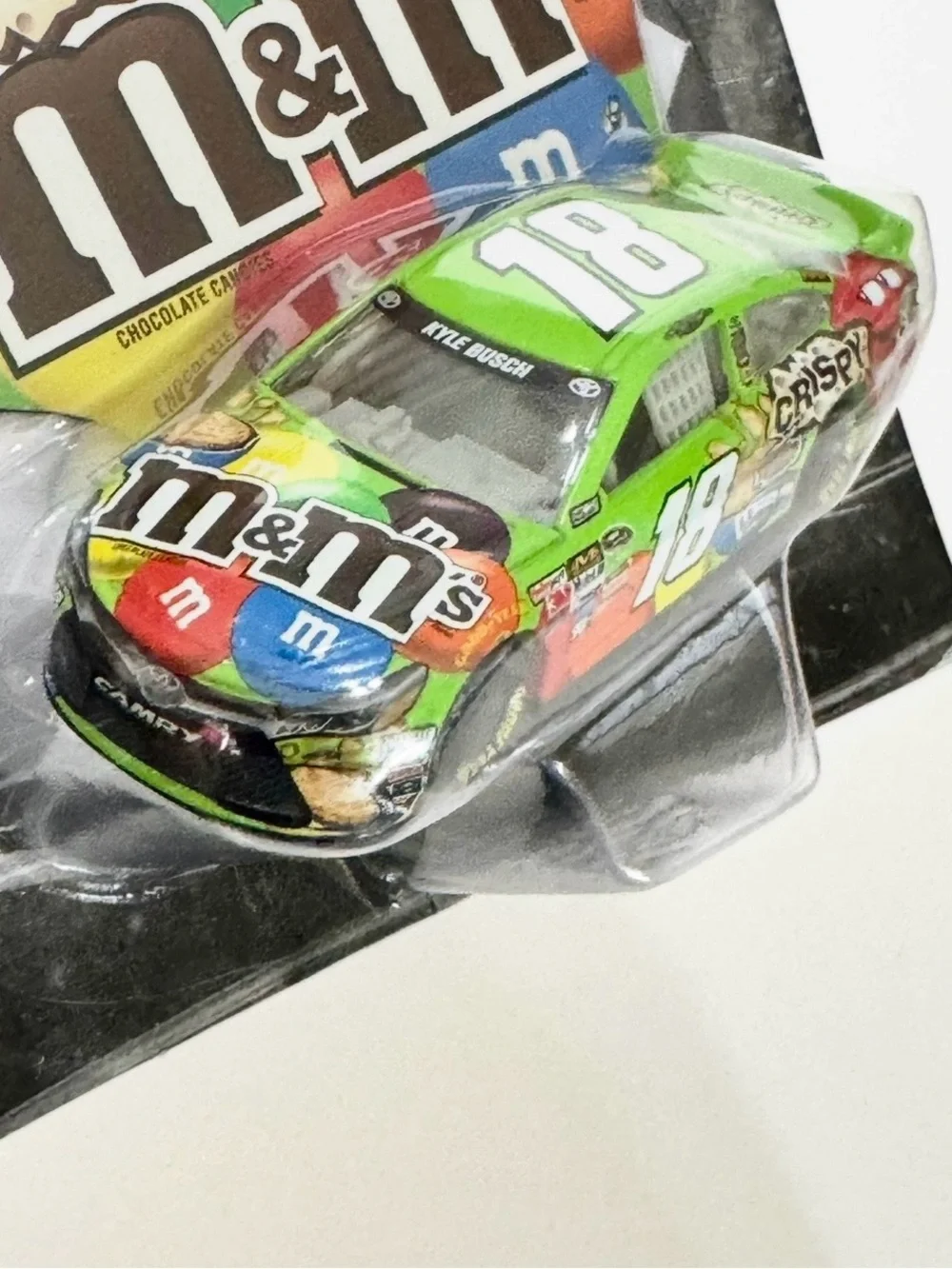NASCAR Authentics 1:64 scale Kyle Busch #18 Crispy M&M's diecast race car